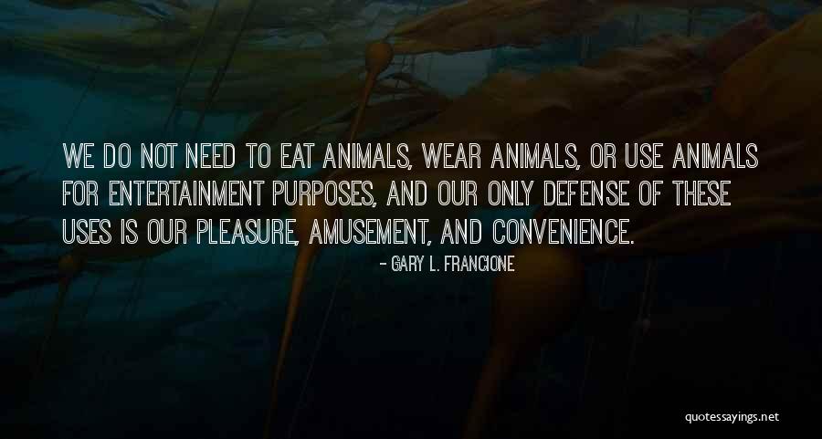 Miloudi Trax Quotes By Gary L. Francione Miloudi Trax Quotes By Gary L. Francione