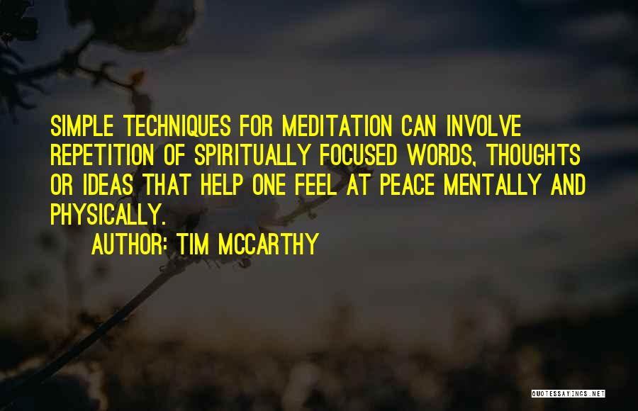 Milov N Ve Vode Quotes By Tim McCarthy
