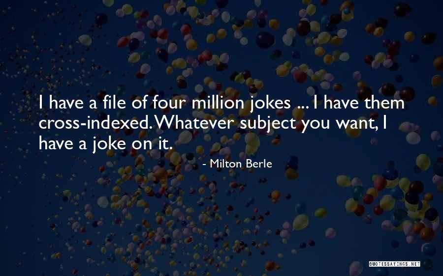 Milton Berle Quotes 1602002