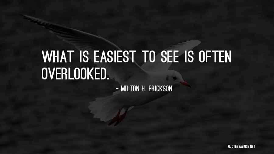 Milton H. Erickson Quotes 1252901