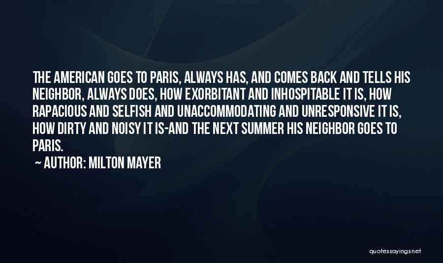 Milton Mayer Quotes 520515