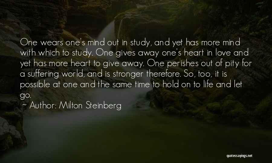 Milton Steinberg Quotes 1600987