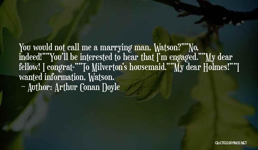 Milverton On Quotes By Arthur Conan Doyle