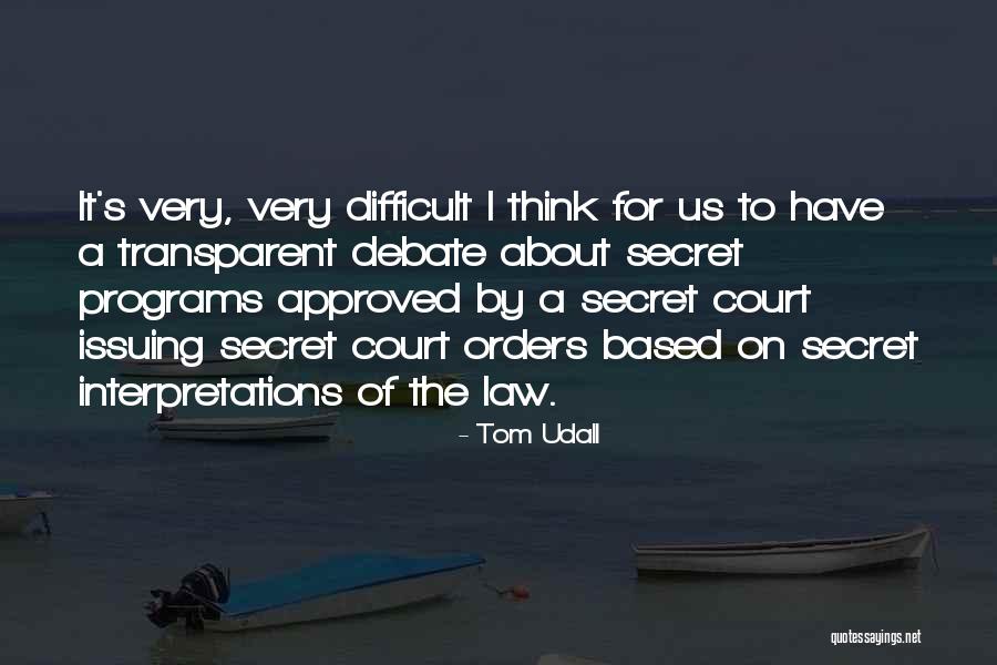 Milverton On Quotes By Tom Udall Milverton On Quotes By Tom Udall