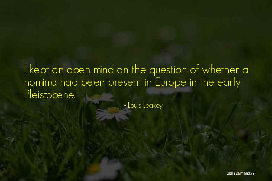 Milverton Saint Quotes By Louis Leakey Milverton Saint Quotes By Louis Leakey