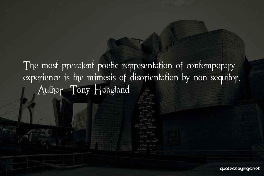 Mimesis Quotes By Tony Hoagland