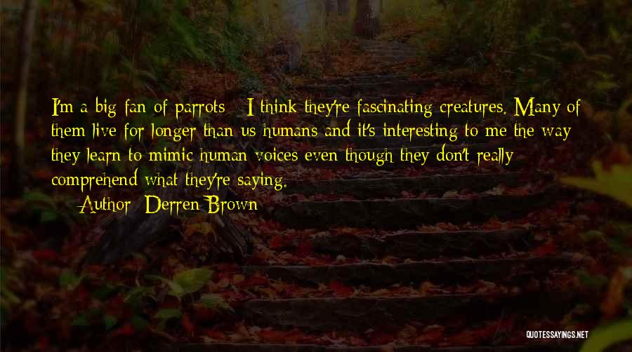 Mimic Quotes By Derren Brown