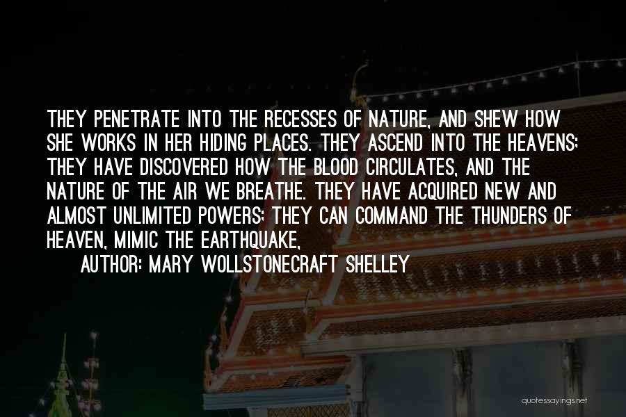 Mimic Quotes By Mary Wollstonecraft Shelley
