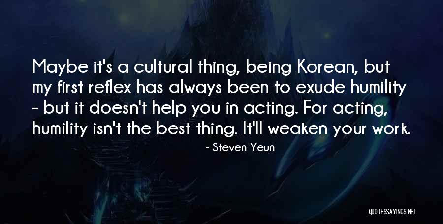 Mimura Shoko Quotes By Steven Yeun Mimura Shoko Quotes By Steven Yeun