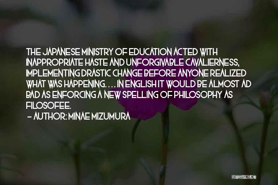 Minae Mizumura Quotes 1450801