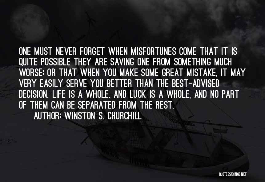 Minatelli Quotes By Winston S. Churchill