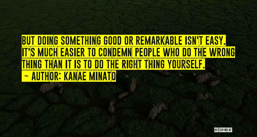 Minato Quotes By Kanae Minato