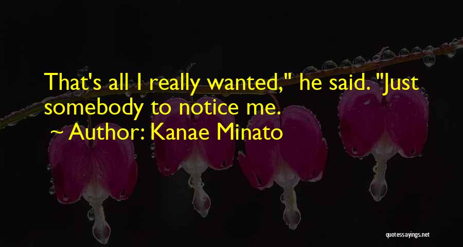 Minato Quotes By Kanae Minato