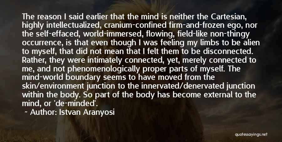 Mind And Body Philosophy Quotes By Istvan Aranyosi