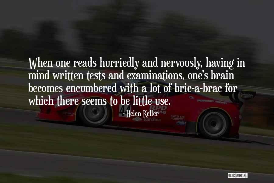 Mind And Brain Quotes By Helen Keller Mind And Brain Quotes By Helen Keller