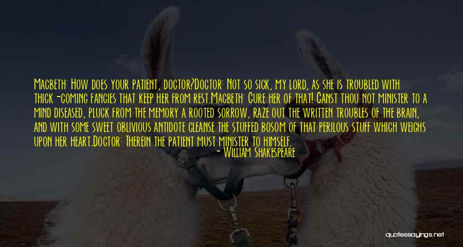 Mind And Brain Quotes By William Shakespeare Mind And Brain Quotes By William Shakespeare