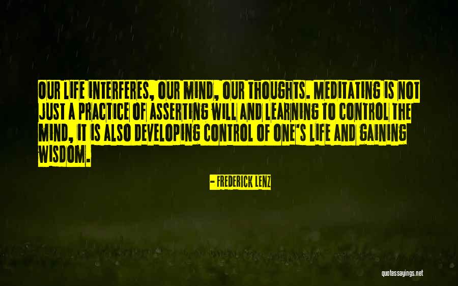 Mind And Learning Quotes By Frederick Lenz Mind And Learning Quotes By Frederick Lenz