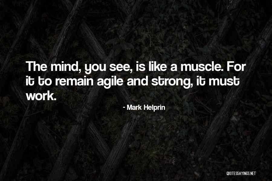 Mind And Muscle Quotes By Mark Helprin Mind And Muscle Quotes By Mark Helprin