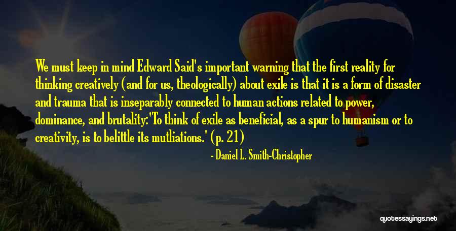 Mind And Power Quotes By Daniel L. Smith-Christopher Mind And Power Quotes By Daniel L. Smith-Christopher