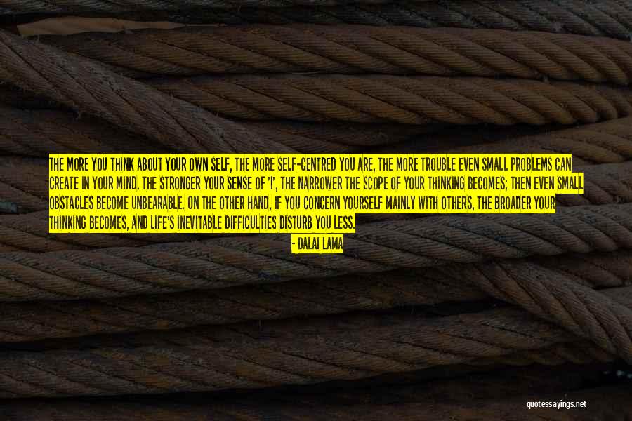 Mind And Sense Quotes By Dalai Lama Mind And Sense Quotes By Dalai Lama