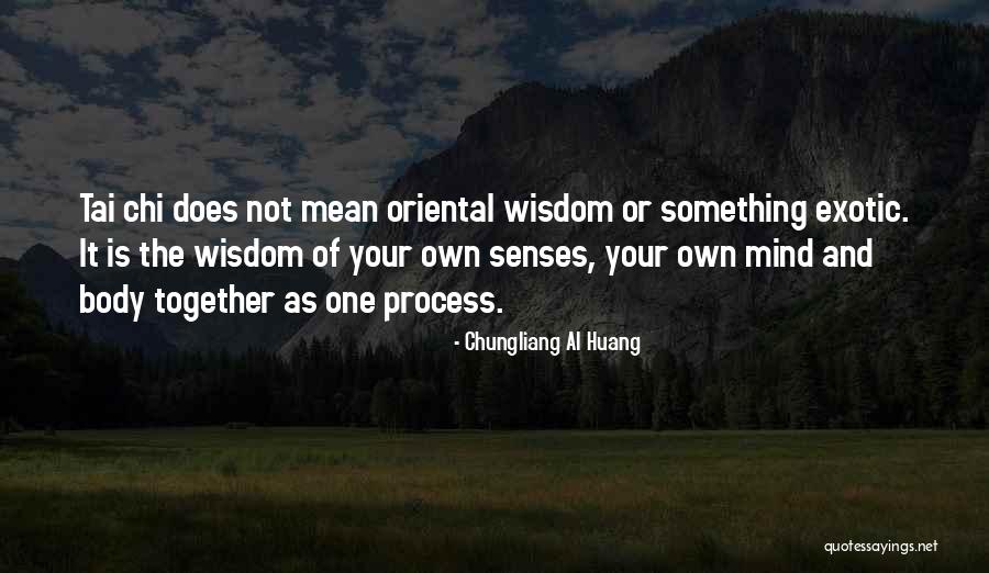 Mind And Senses Quotes By Chungliang Al Huang Mind And Senses Quotes By Chungliang Al Huang