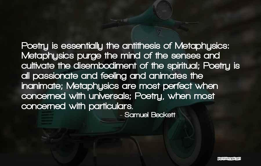 Mind And Senses Quotes By Samuel Beckett Mind And Senses Quotes By Samuel Beckett