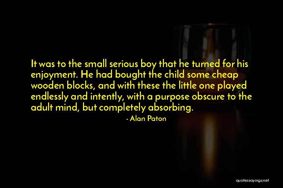 Mind Blocks Quotes By Alan Paton