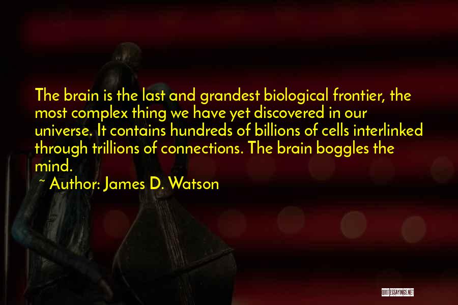 Mind Boggles Quotes By James D. Watson