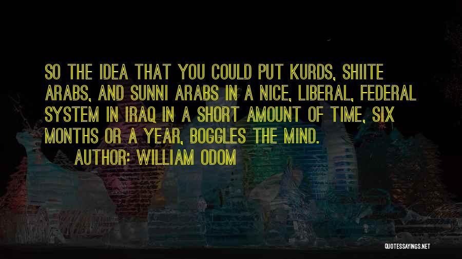 Mind Boggles Quotes By William Odom