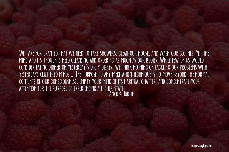 Mind Chatter Quotes By Anodea Judith Mind Chatter Quotes By Anodea Judith