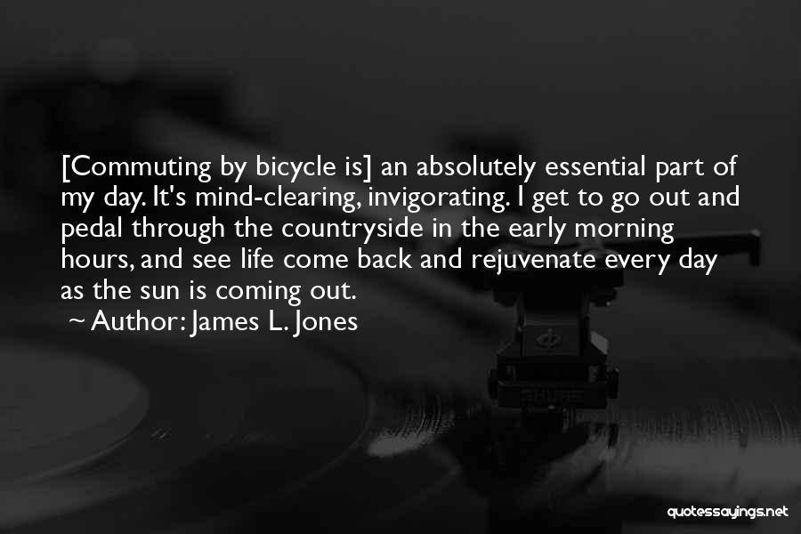 Mind Clearing Quotes By James L. Jones