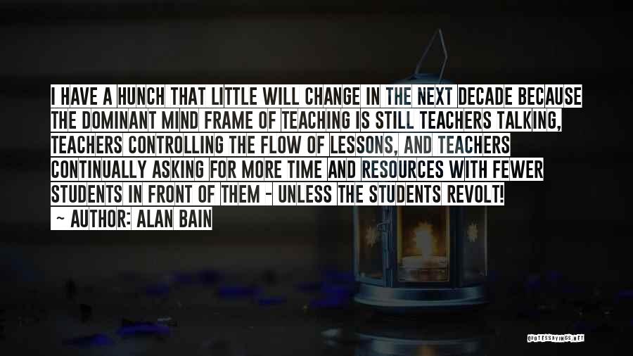 Mind Controlling Quotes By Alan Bain