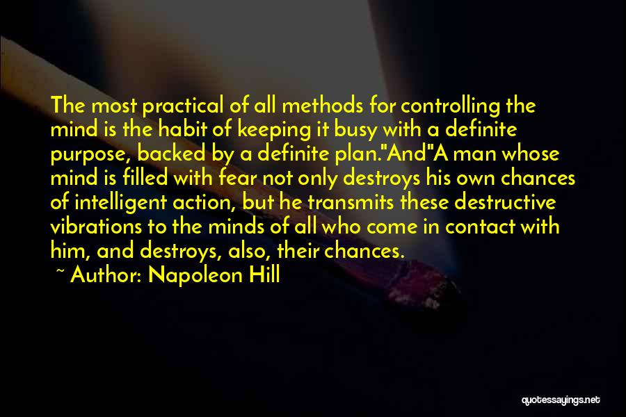 Mind Controlling Quotes By Napoleon Hill