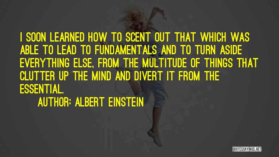 Mind Divert Quotes By Albert Einstein