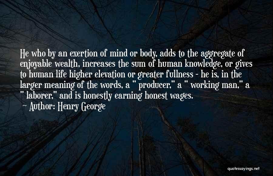 Mind Elevation Quotes By Henry George