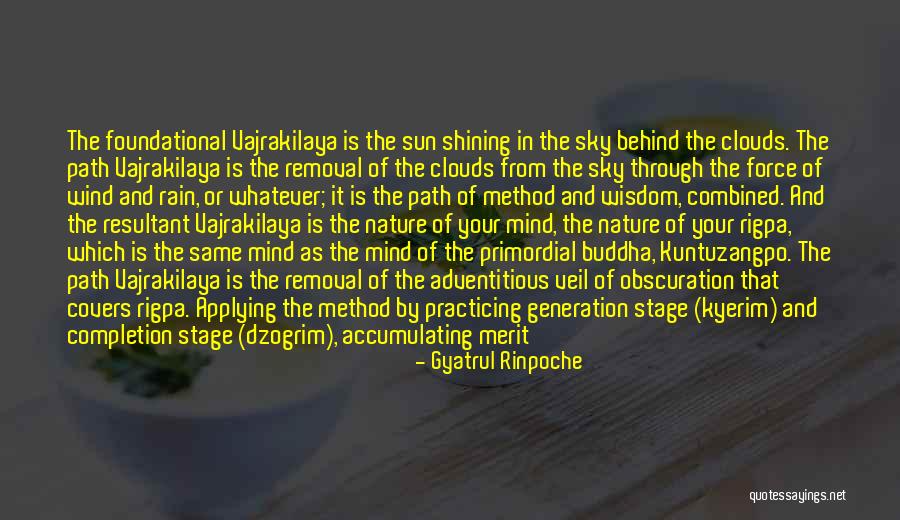 Mind In The Clouds Quotes By Gyatrul Rinpoche Mind In The Clouds Quotes By Gyatrul Rinpoche