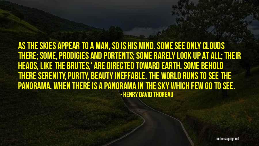 Mind In The Clouds Quotes By Henry David Thoreau Mind In The Clouds Quotes By Henry David Thoreau