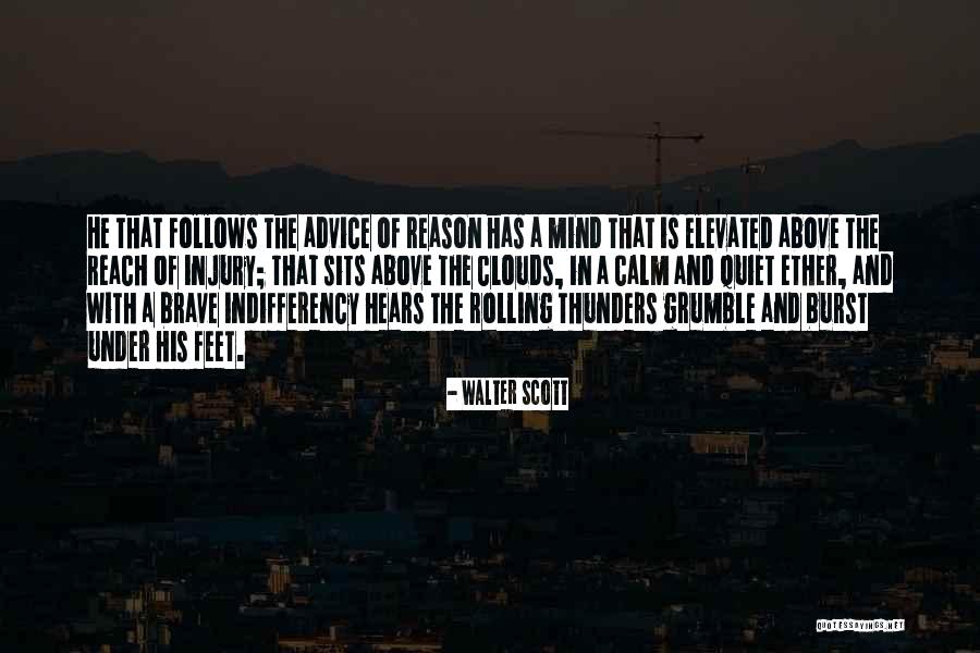Mind In The Clouds Quotes By Walter Scott Mind In The Clouds Quotes By Walter Scott