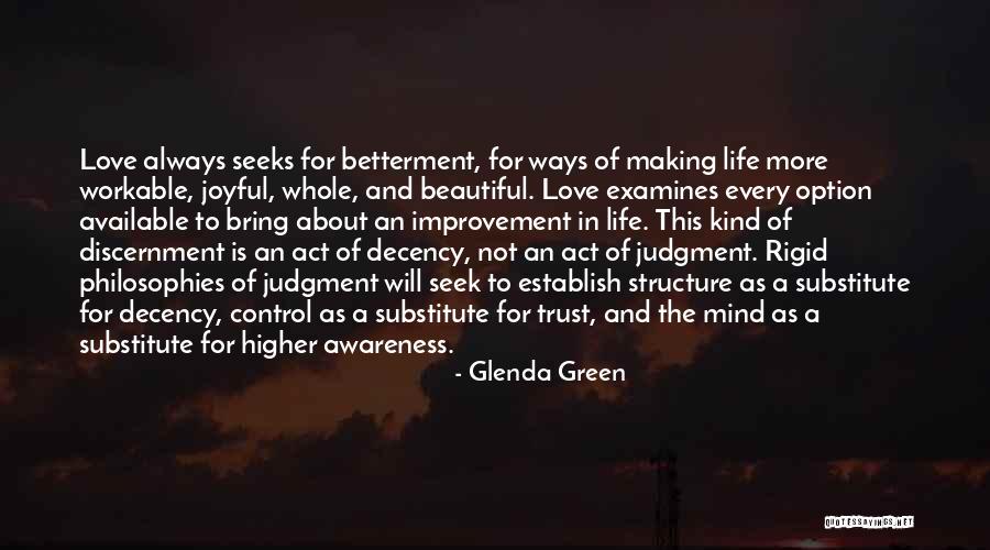 Mind Is Beautiful Quotes By Glenda Green