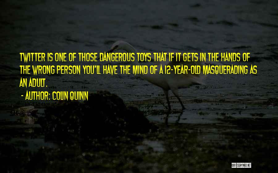 Mind Is Dangerous Quotes By Colin Quinn