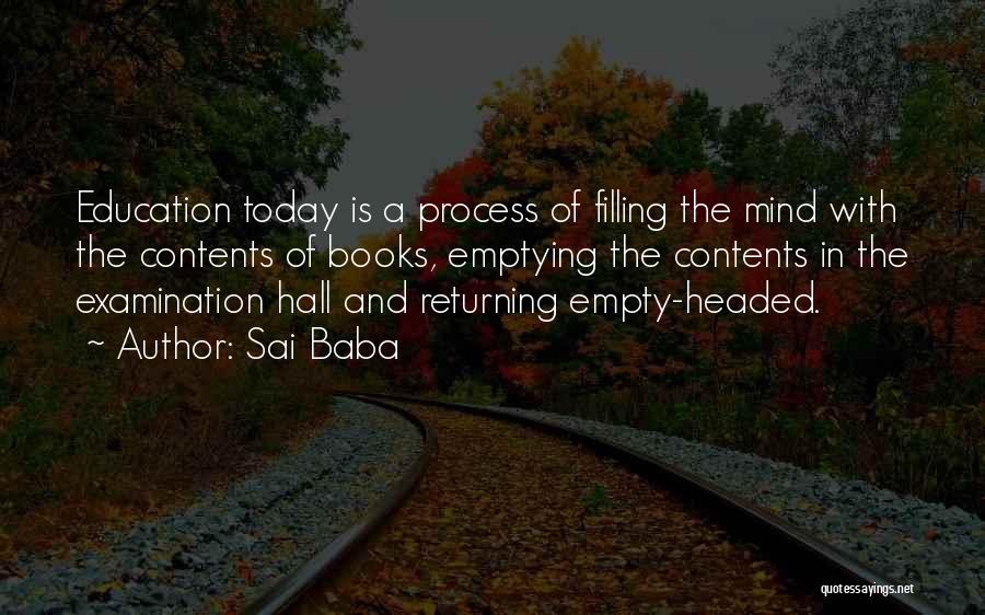 Mind Is Empty Quotes By Sai Baba