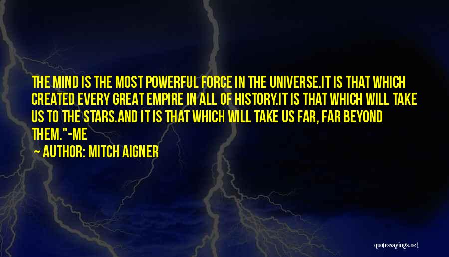 Mind Is Powerful Quotes By Mitch Aigner