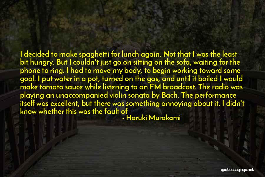 Mind Like Water Quotes By Haruki Murakami