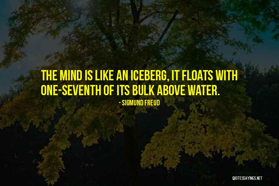 Mind Like Water Quotes By Sigmund Freud