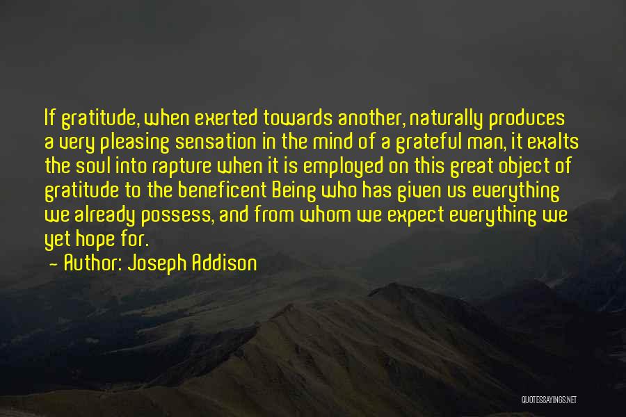 Mind Of The Soul Quotes By Joseph Addison