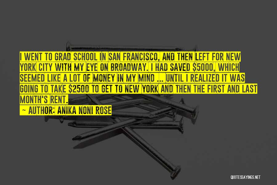Mind On My Money Quotes By Anika Noni Rose