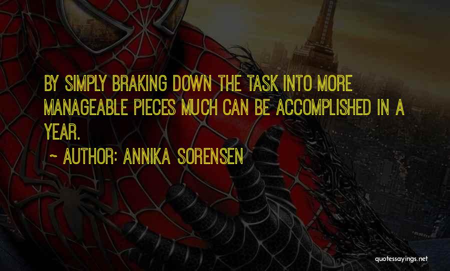 Mind Over Body Fitness Quotes By Annika Sorensen Mind Over Body Fitness Quotes By Annika Sorensen