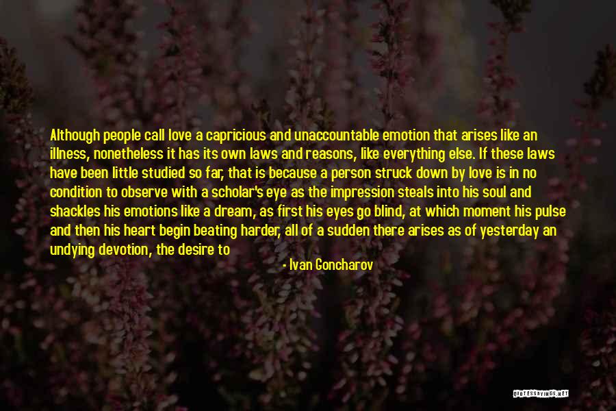 Mind Over Emotions Quotes By Ivan Goncharov Mind Over Emotions Quotes By Ivan Goncharov