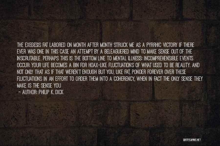 Mind Over Everything Quotes By Philip K. Dick