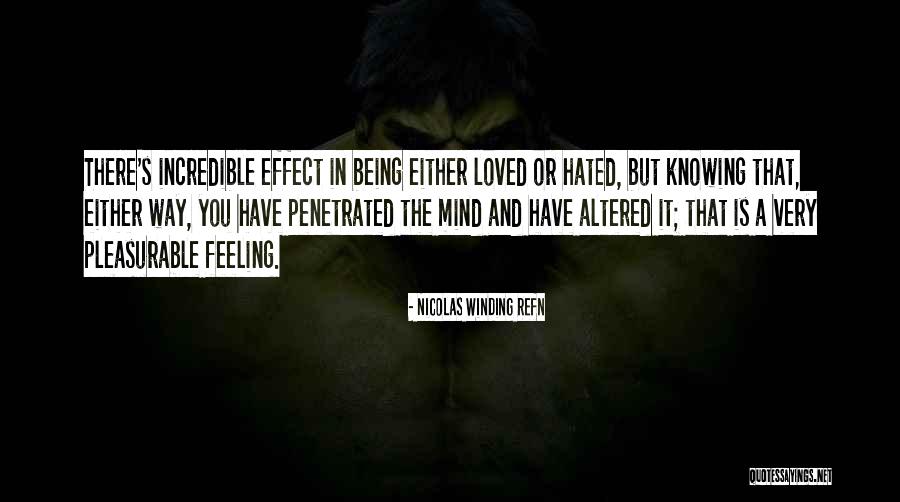 Mind Over Feelings Quotes By Nicolas Winding Refn Mind Over Feelings Quotes By Nicolas Winding Refn